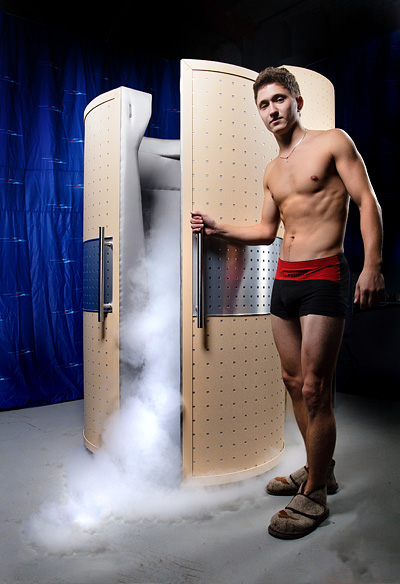 The Whole Body Cryotherapy for sportmen